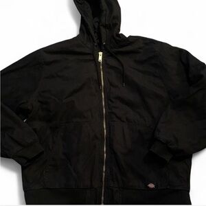 SOLD- Dickies— zip up hooded jacket